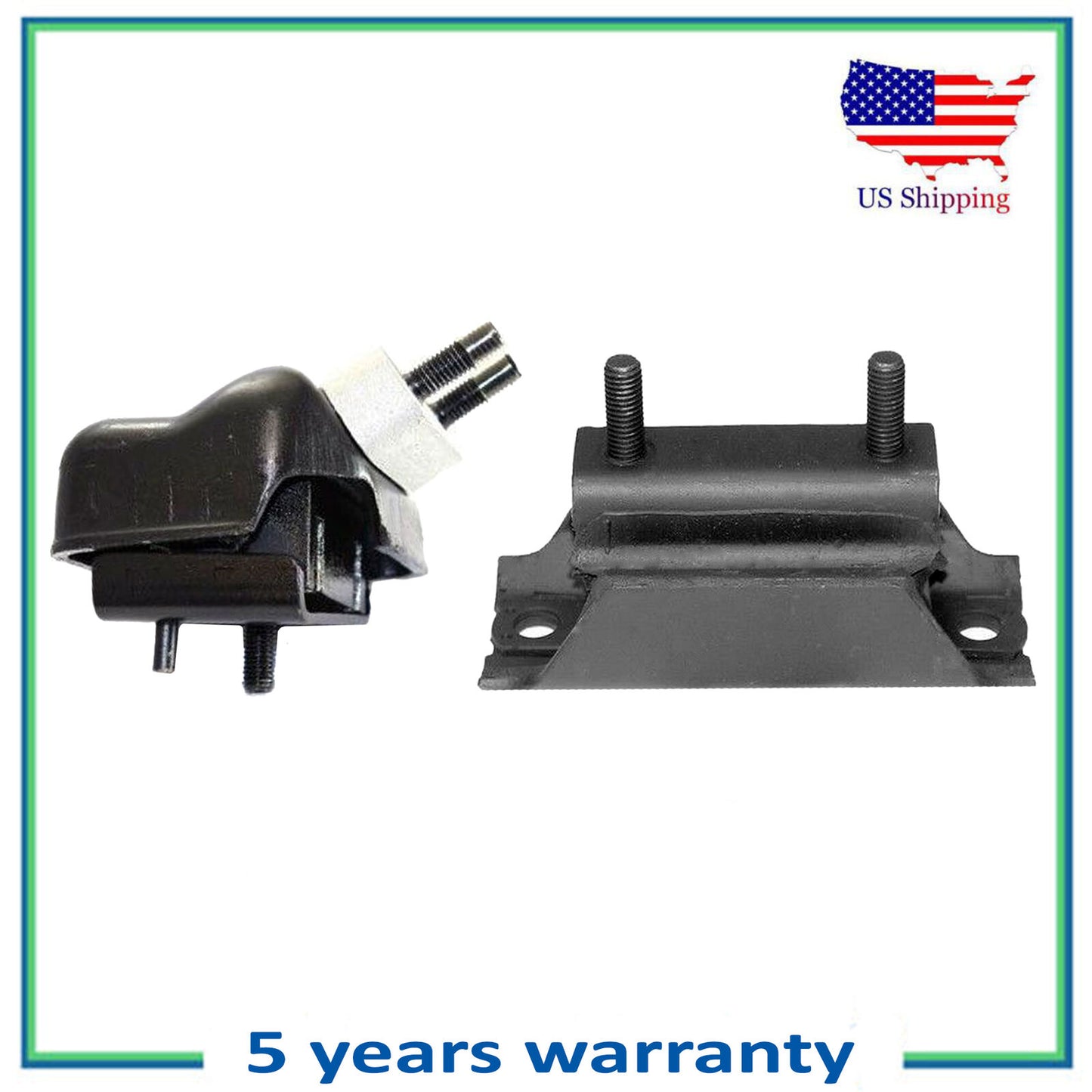 Engine Motor & Trans Mount 3078 2639 Set 2PCS For 2001-2011 Ford Ranger 2.3L