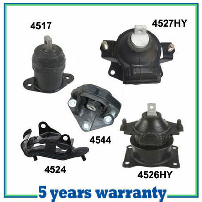 M284 Engine Motor & Trans Mount For 2004-2006 ACURA TL 3.2L 5PCS For Auto Trans