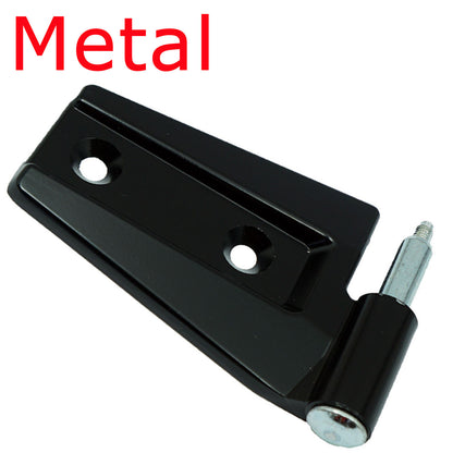 Left Upper Door Hinge Assembly For 2007-2017 Jeep Wrangler Black Smooth