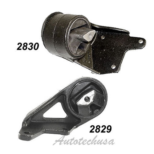 Engine Motor Mount Set M1099 94-01 For Dodge RAM 1500 3.9L /5.2L 5.9L 2829 2830