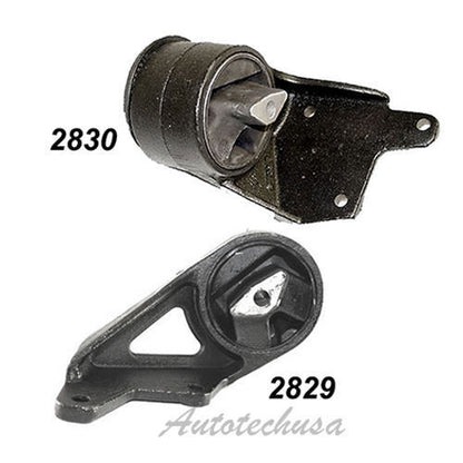 Engine Motor Mount Set M1099 94-01 For Dodge RAM 1500 3.9L /5.2L 5.9L 2829 2830