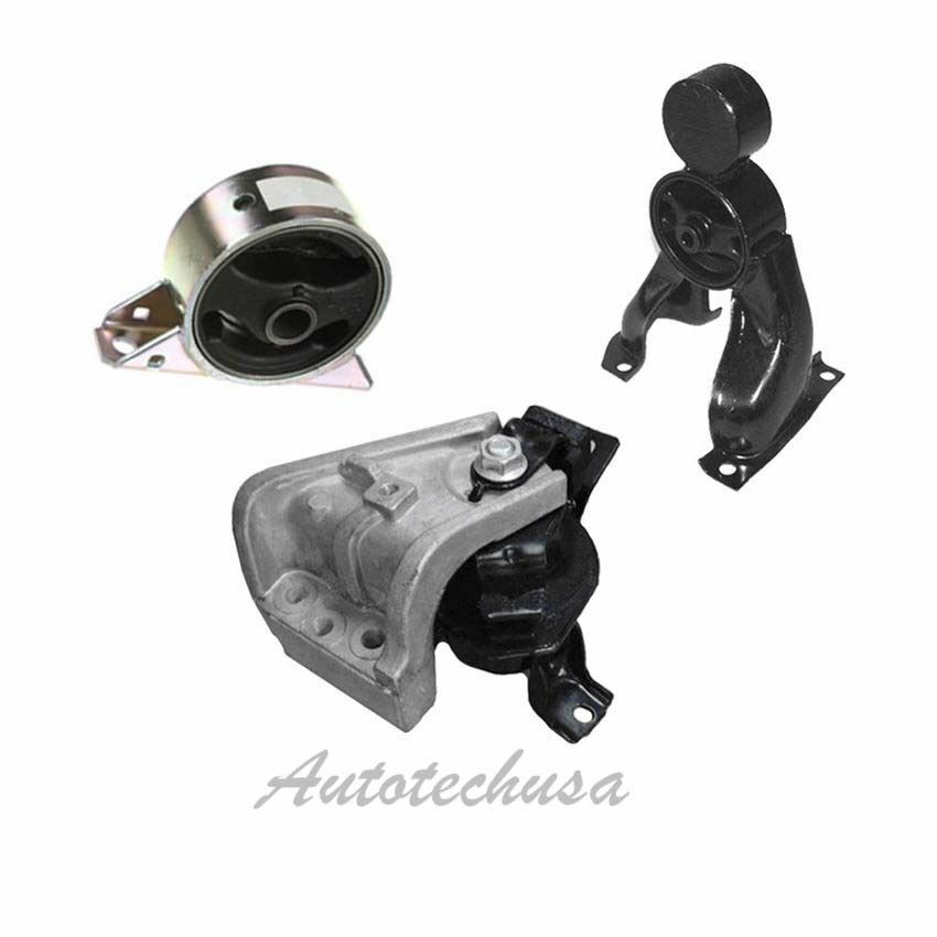 03-06 Mitsubishi Outlander 2.4L Para Soporte Del Motor Juego 3 M596 A4640 A4642