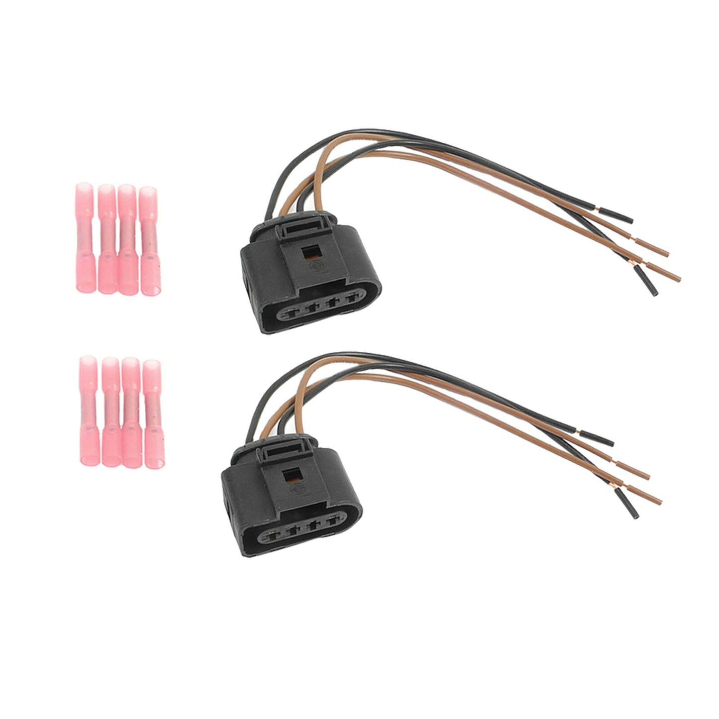 New Ignition Coil Repair Kit Connector Harness Plug For 2pcs Audi VW 1J0998724