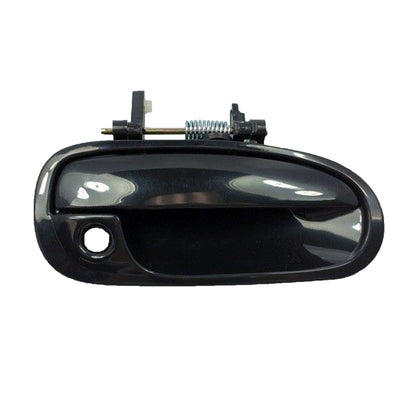 Front Outside Door Handle Set 2PCS For 1996-2000 Honda Civic Smooth Black DS556