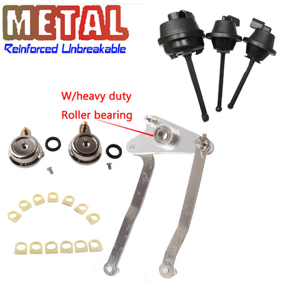 Set Metal Intake Manifold Air Flap Runner w/Bearing Repair Kit For Benz C ML SLK