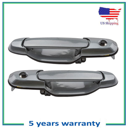 98-03 Para Toyota Sienna Delantero Izquierdo Y Derecho Plata 6M3 Puertas Mango