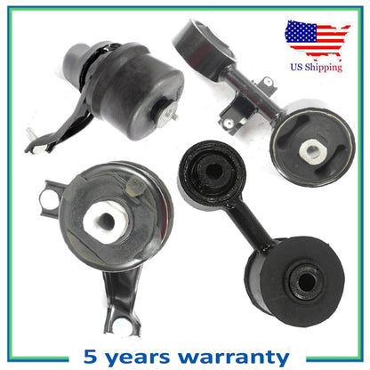 4PCS Moteur & Trans Montage Pour 02-06 Toyota Camry 2.4L 4204 4211 4226 4207