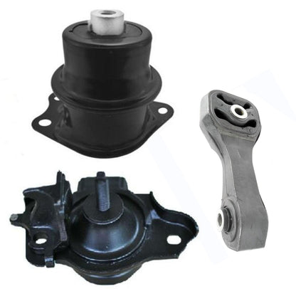 3PCS Anteriore & Motore Montante per Manuale Trans. 09-14 Honda 1.5L