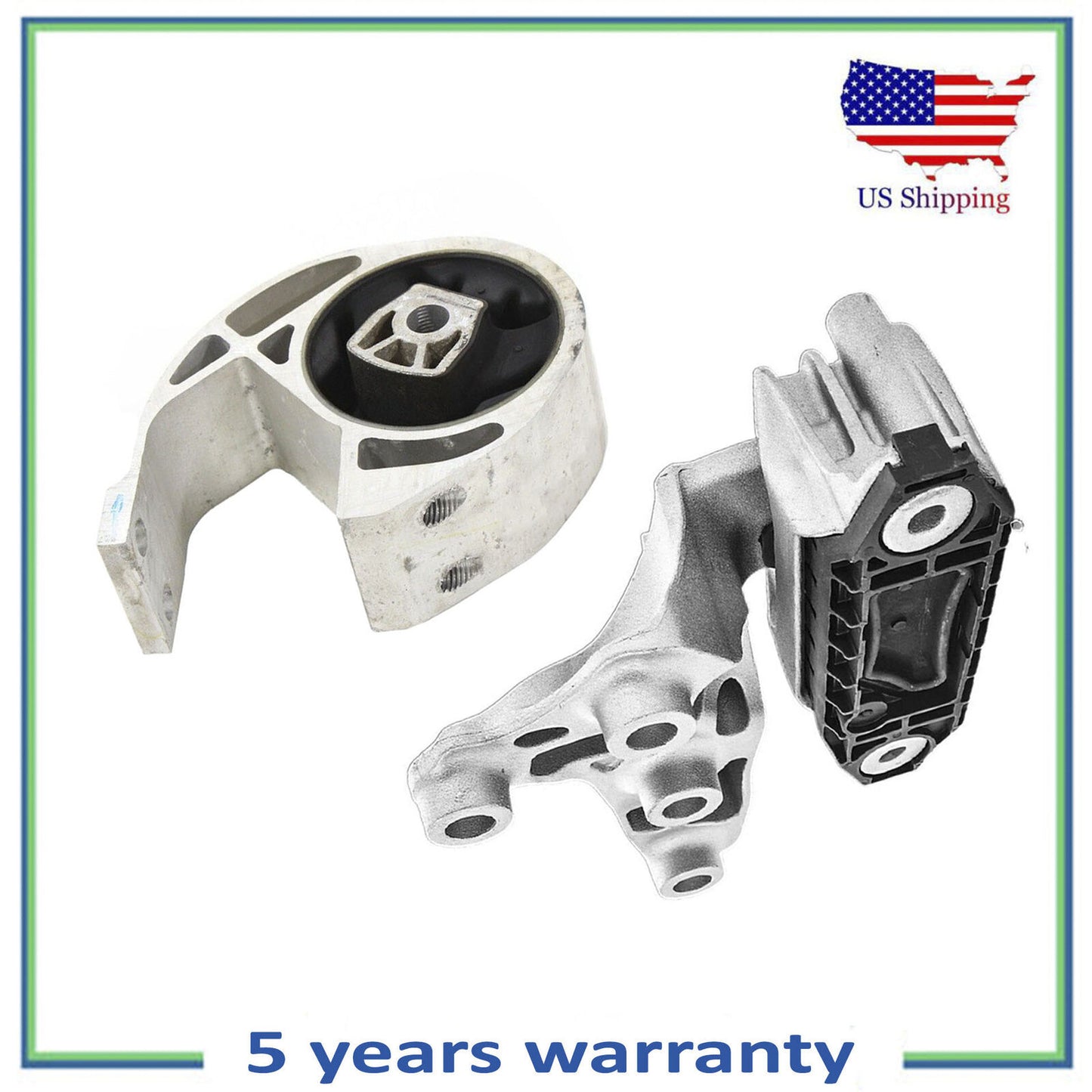 2PCS Transmission Automatique Supports Pour 18-22 Cadillac XT5, Buick Enclave