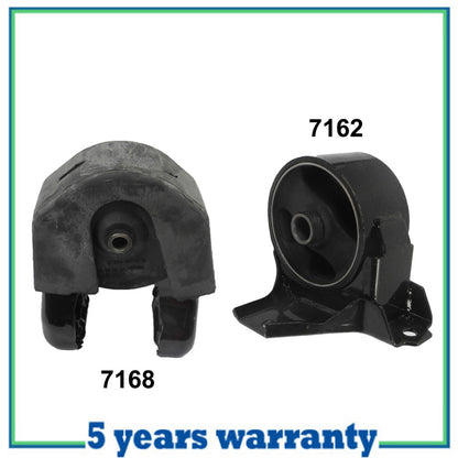 Set Engine Motor Mount For Hyundai Sonata 2.4L 3.3L Front Rear M1278 7162 7168