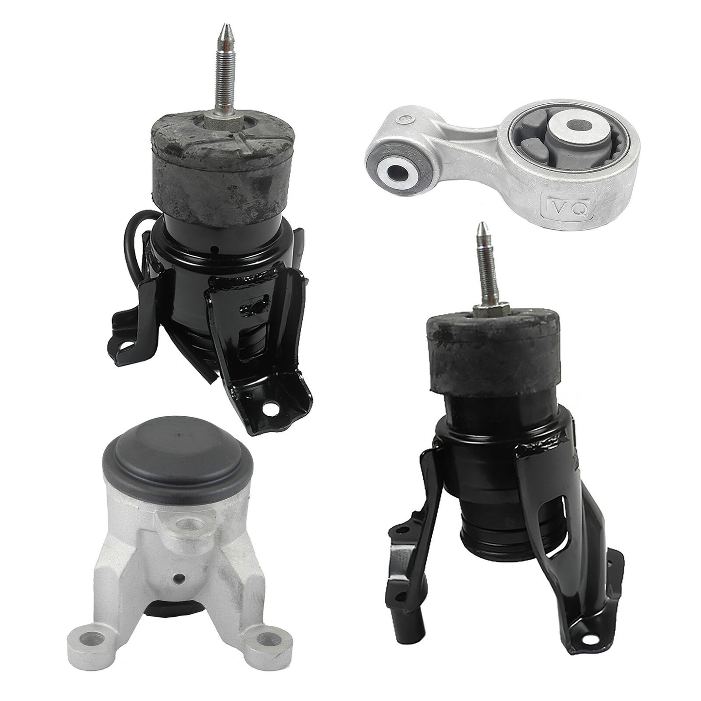 Set 4PCS Engine Motor & Torque Strut Mount For 09 11 14 Nissan Murano AWD 3.5L