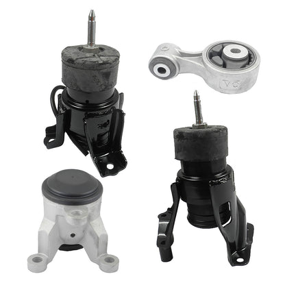 Set 4PCS Engine Motor & Torque Strut Mount For 09 11 14 Nissan Murano AWD 3.5L