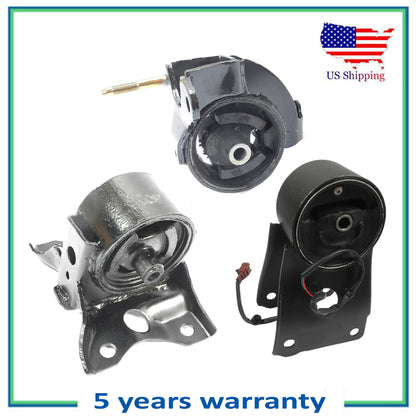 3PCS Engine Motor & Trans Mount For 97-99 Nissan Maxima 3.0L 7306EL 7304 7303