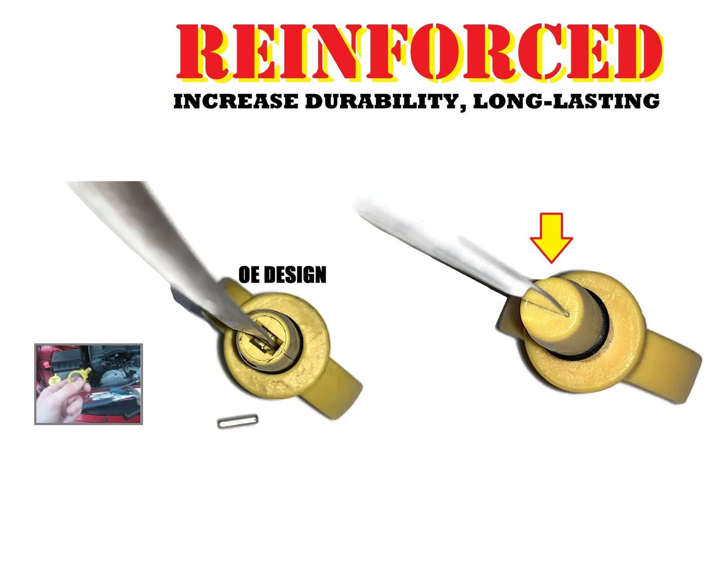 New Engine Oil Level Indicator Dipstick For 04892121AA Chrysle Dodge 3.5L V6