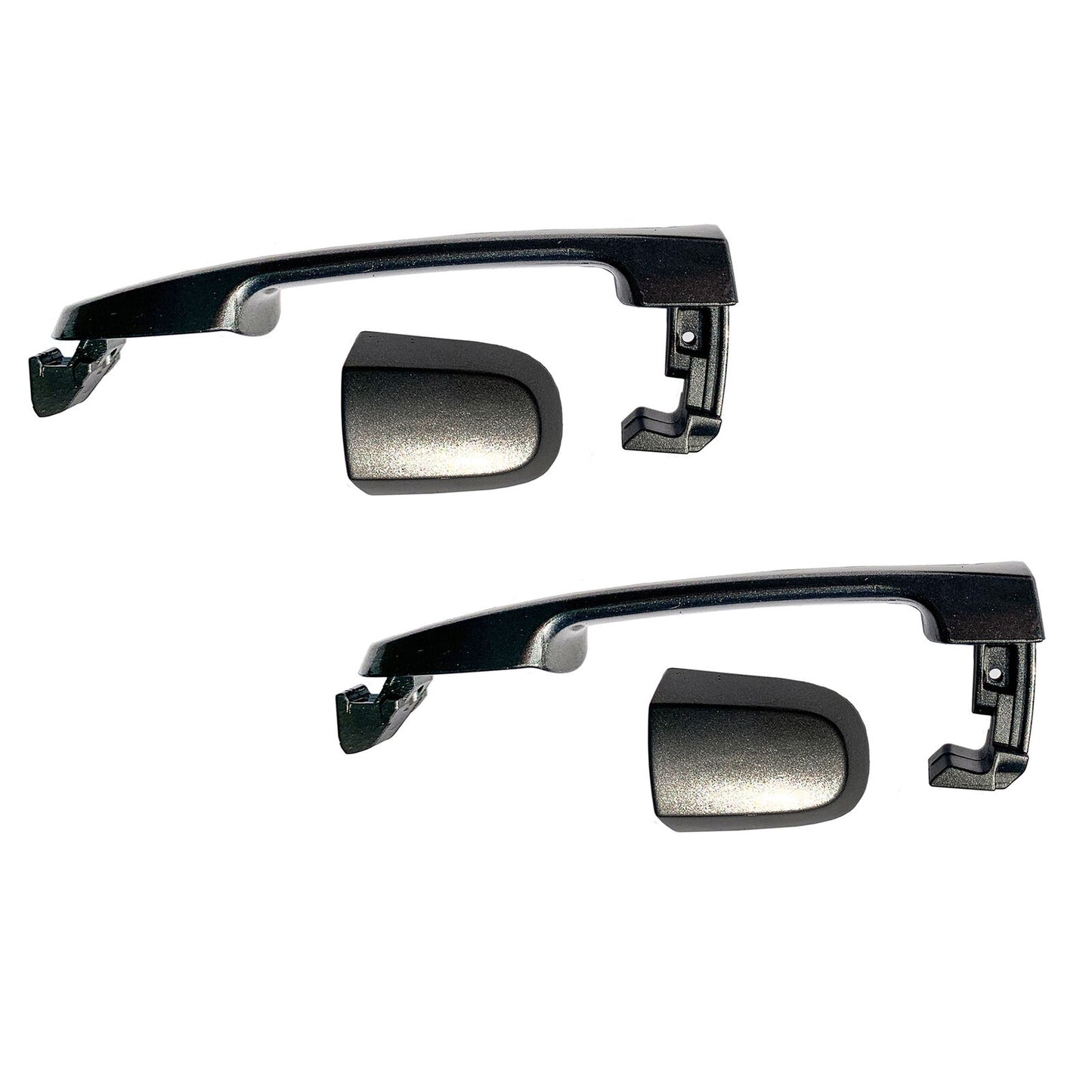 Rear Left & Right Set Outside Door Handle For Toyota Camry Corolla RAV4 1E3 Gray