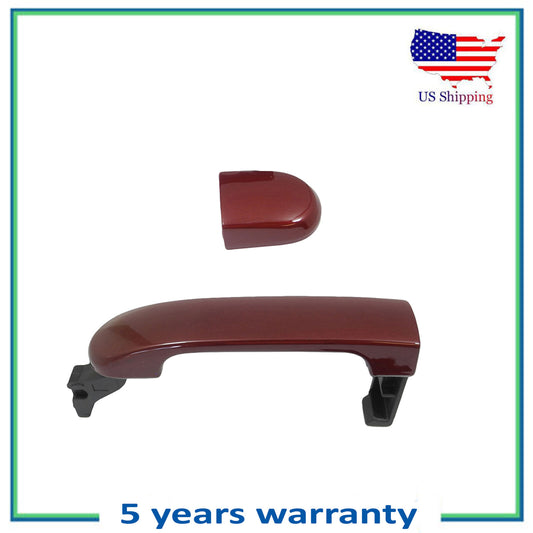 Front or Rear Right Outside Door Handle w/o hole For 07-12 Nissan Versa A15 Red