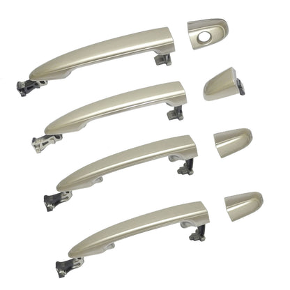 Outside Door Handle Set 4PCS For 2004-2010 Toyota Sienna Desert Sand Mica 4Q2
