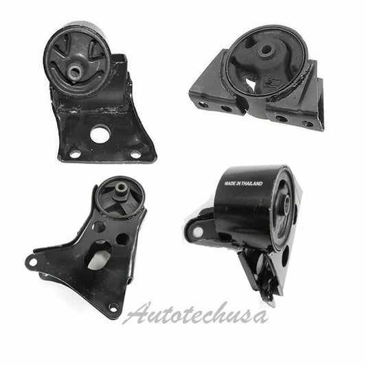 M514 4313T 4326 4329 4324 For Nissan Sentra MT Trans Engine Motor Mount 4pcs