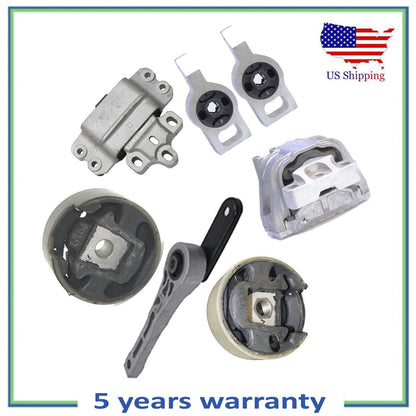 Set 7PCS Motore & Trasmissione Montante Per 2006-2008 Volkswagen Passat 3.6L