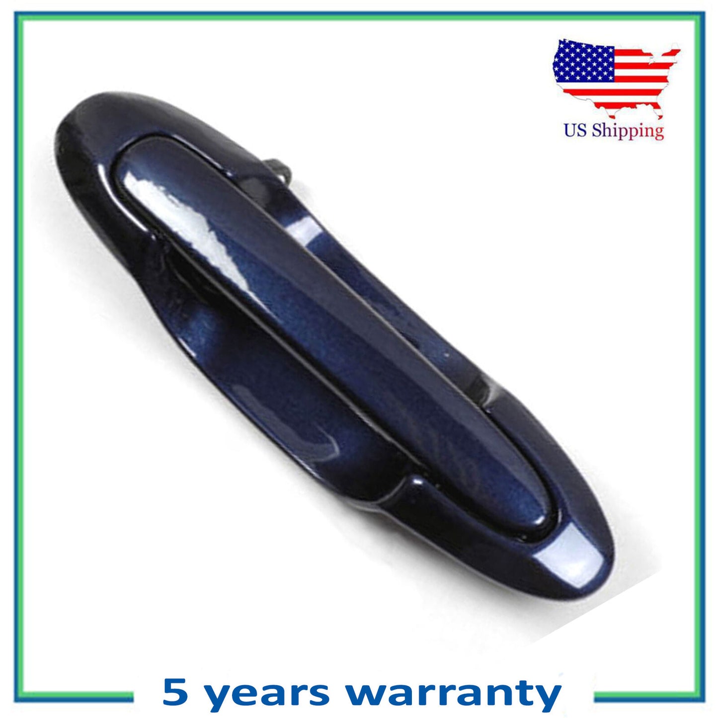 Rear Right Outside Outer Door Handle For 2000-2006 Mazda MPV Midnight Blue 22A