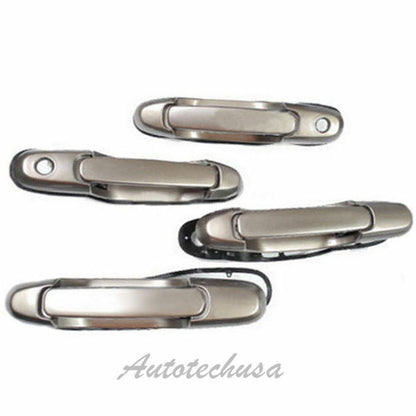 98-03 For Sienna Front & Rear Begin 4N7 Sable Pearl Outside Door Handle DS87