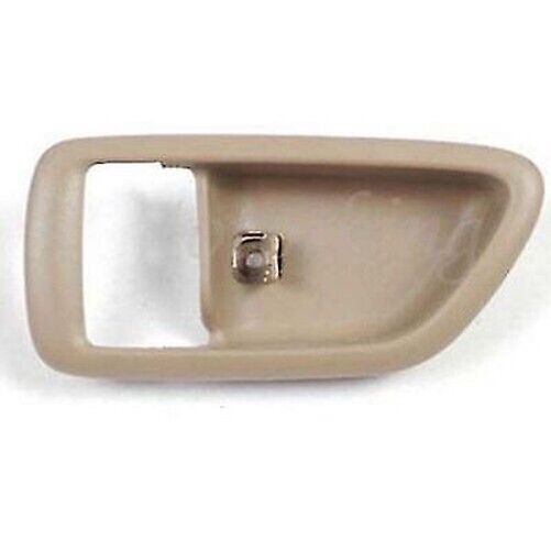 Left Interior Door Handle Bezel Case Cover For 00-04 Toyota Avalon Tundra Brown