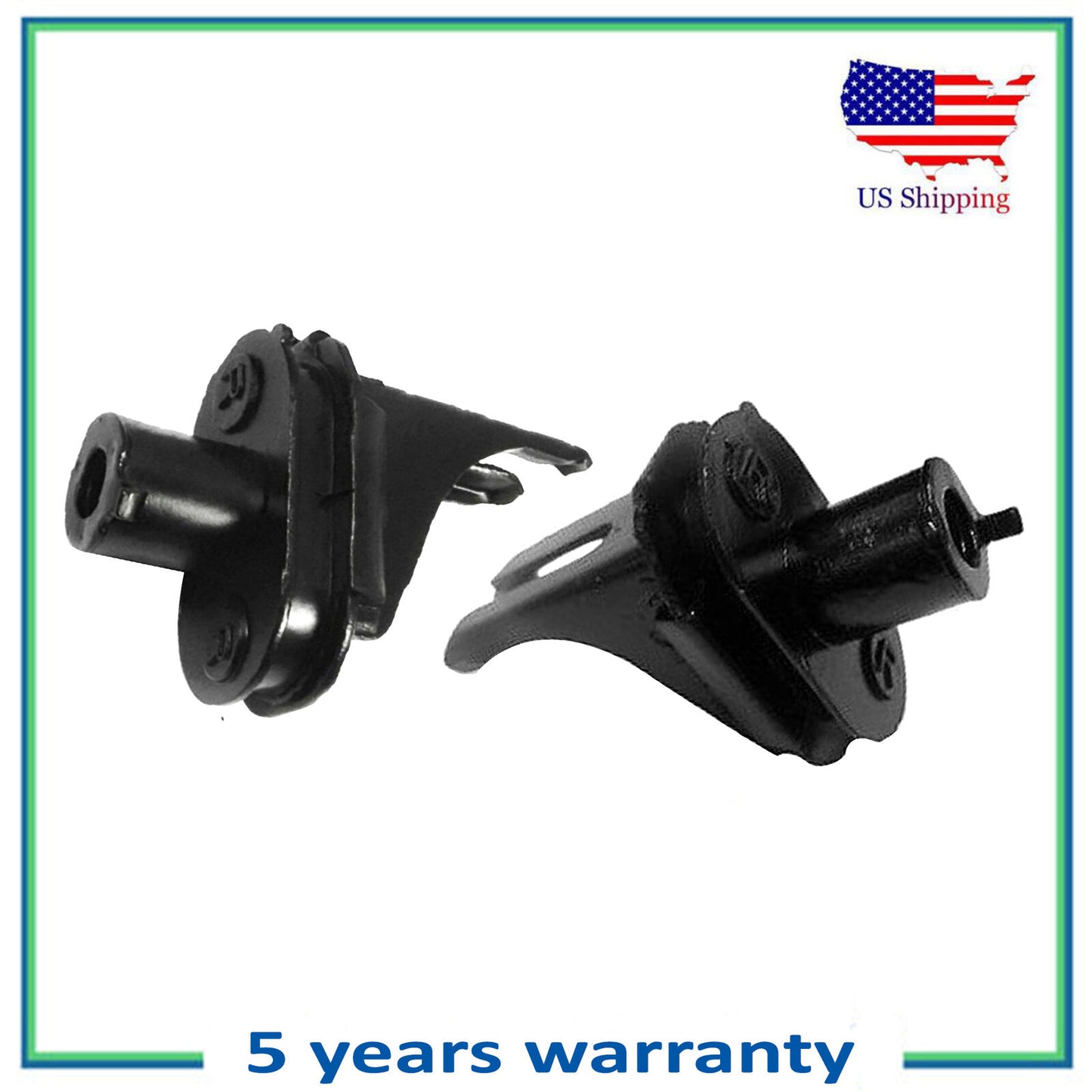For Honda Accord Acura TL TSX Engine Motor Mount Set 2pcs M1169 4591 65025