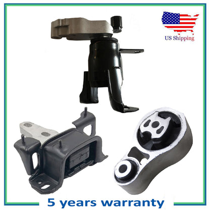 3PCS MotorKing Motore & Auto Trans. Montante Per 2011-2016 Ford Fiesta 1.6L