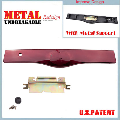 3Q3 Red Rear Exterior Tailgate Liftgate Handle Garnish For 04-2009 Toyota Prius