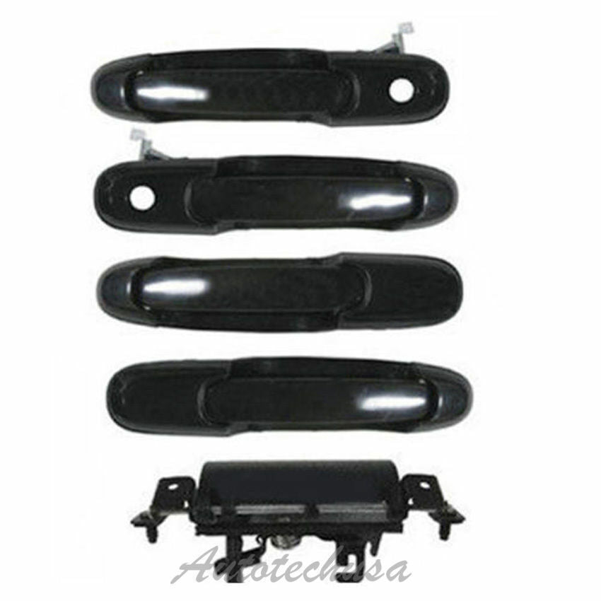 1998-2003 Per Toyota Sienna Completo Set 5 Fuori Porta Manico No Dipinta DS73