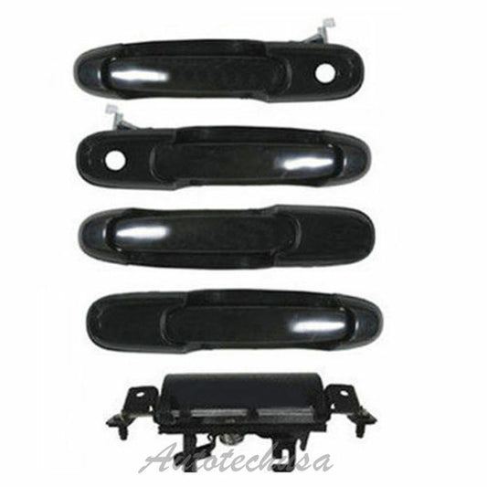 1998-2003 Per Toyota Sienna Completo Set 5 Fuori Porta Manico No Dipinta DS73