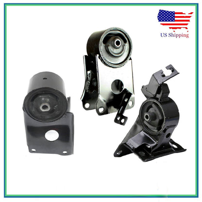 Set 3PCS Arrière, Droit Moteur & Auto Trans Montage Pour 2002 Nissan Maxima 3.5L