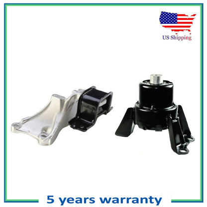 2PCS Front Engine Motor & Manual Trans. Mount For 2016-2018 Honda HR-V 1.8L L4