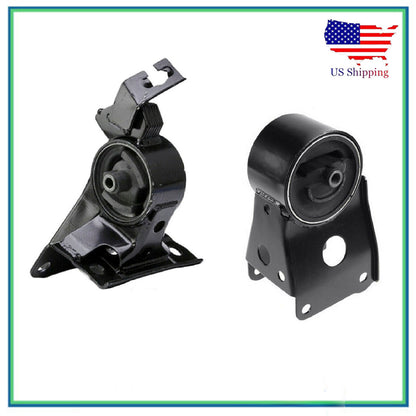 Set 2PCS Front Engine Motor & Manual Transmission Mount For 03 Nissan Maxima 3.5