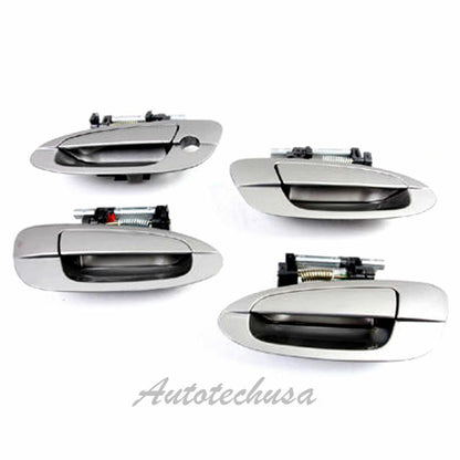 For 02-06 NISSAN ALTIMA Outside 4 PCS SET C43 Greige MotorKing Door Handle DS166