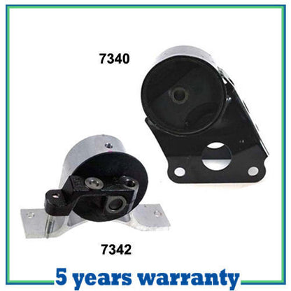 M329 Engine Motor Mount Set 2PCS For 02-06 Nissan Altima 2.5L Front 7340 7342