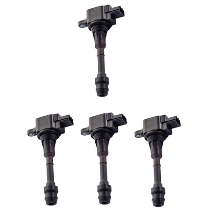 4 PCS Ignition Coil For UF350 C1398 22448-8H300 Nissan Altima Sentra X-Trail