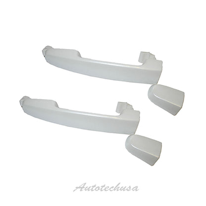 Arrière Extérieur Porte Poignée Pour 02-06 Toyota Camry Blizzard Perle 070 DS517
