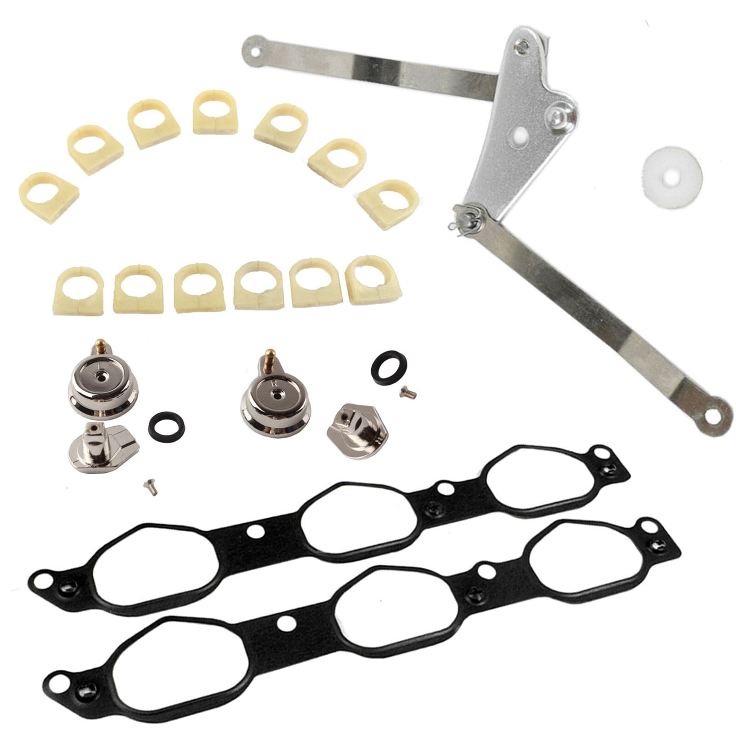 Air Collecteur Réparation Kit Avec / Bras Pour Mercedes-Benz C E R Métal Rabat