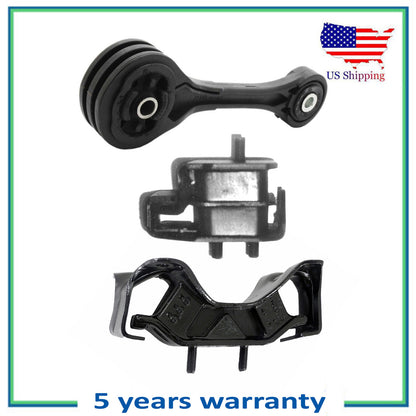 Set 3 Engine Motor & Manual Trans Mount For 99-03 Subaru Impreza 2.0L 2.2L 2.5L