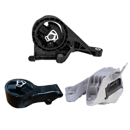 Set of 3PCS Transmission Mount for Automatic for 2013-2016 Buick Verano 2.0L L4