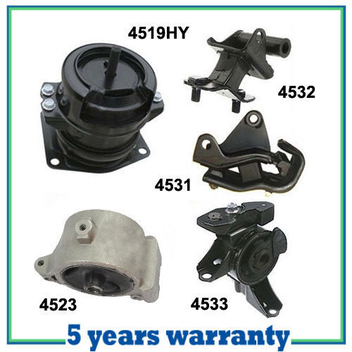 M325 Moteur & Trans Montage Pour 2003-2006 Acura MDX 3.5L Set De 5PCS Neuf