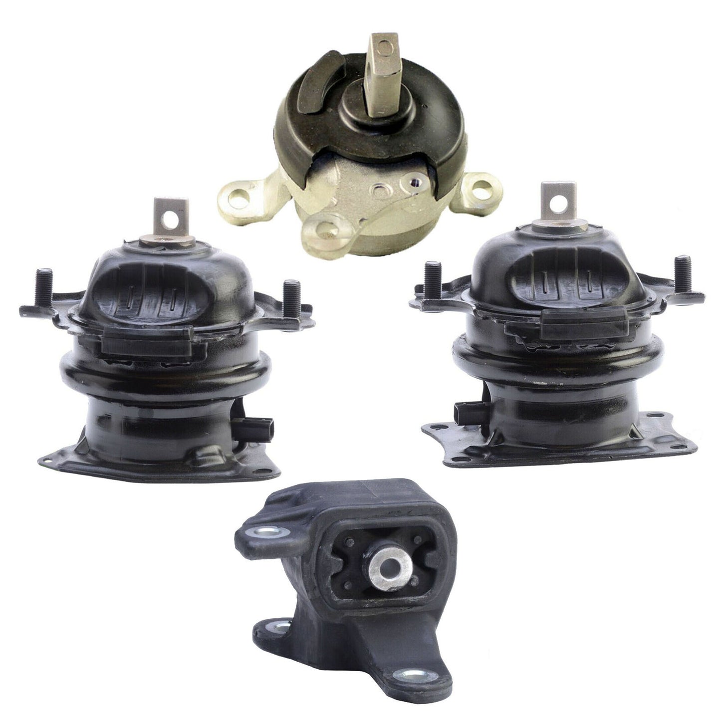 for Acura MDX, Honda Pilot 6 Speed Engine Motor Mounts & Trans. Mount 4 pcs Set