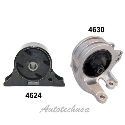 Engine Motor & Trans. Mount 04-11 For Mitsubishi Endeavor 3.8L M1023 4624 4630