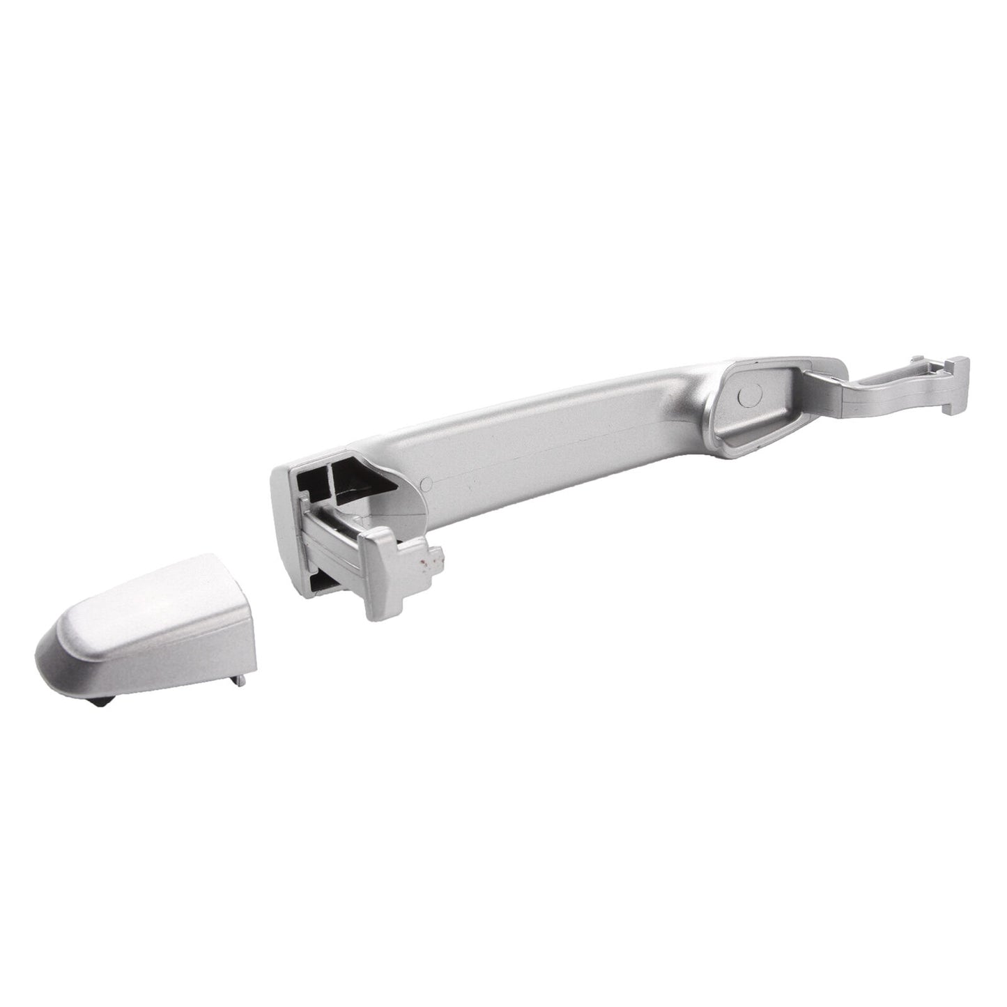 Rear L/R Outside Door Handle W/O Keyhole For 04-10 Toyota Sienna Silver 1D7