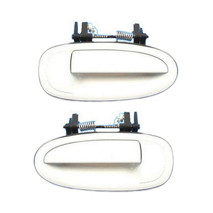 Arrière Paire Extérieur Porte Poignée Set 2 Pour 95-99 Toyota Avalon 040 Blanc