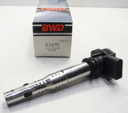 E1075 BWD Ignition Coil For Volkswagen Beetle Golf CC Tiguan Audi Q5 A5 Q3 A4 A6