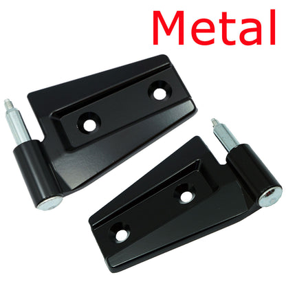 Droit & Gauche Porte Charnière Assemblage Pour 2007-2017 Jeep Wrangler Noir