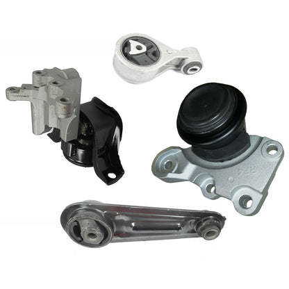 Set 4 PCS MotorKing Engine Motor Mount For 08-15 Nissan Rogue Select 2.5L FWD