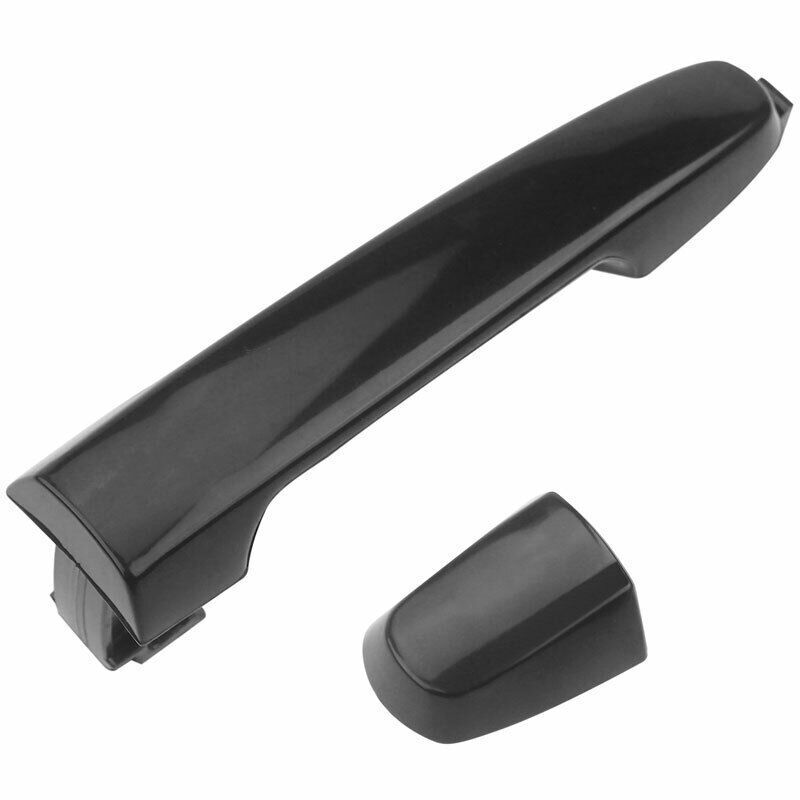 Rear L/ R Outside Door Handle Non Painted Black For 03-10 Pontiac Vibe 1.8L 2.4L